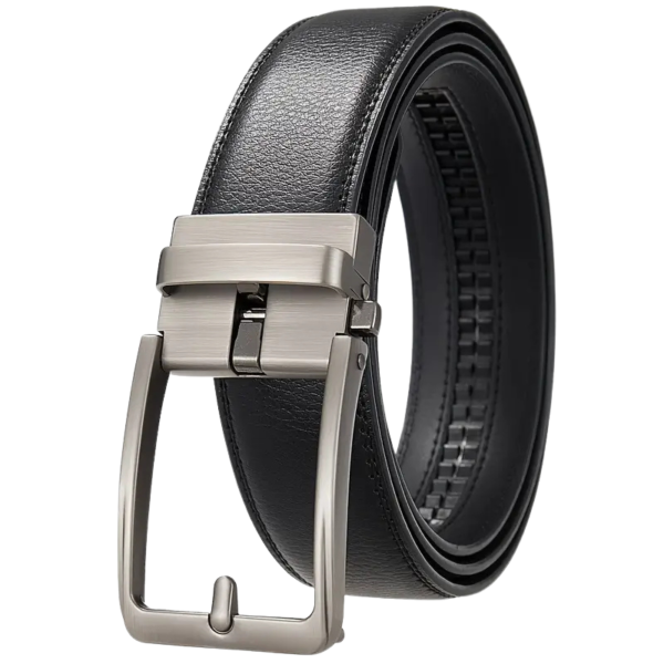 Automatische riem zwart met een zwarte gesp (model SY002) - Afbeelding 2